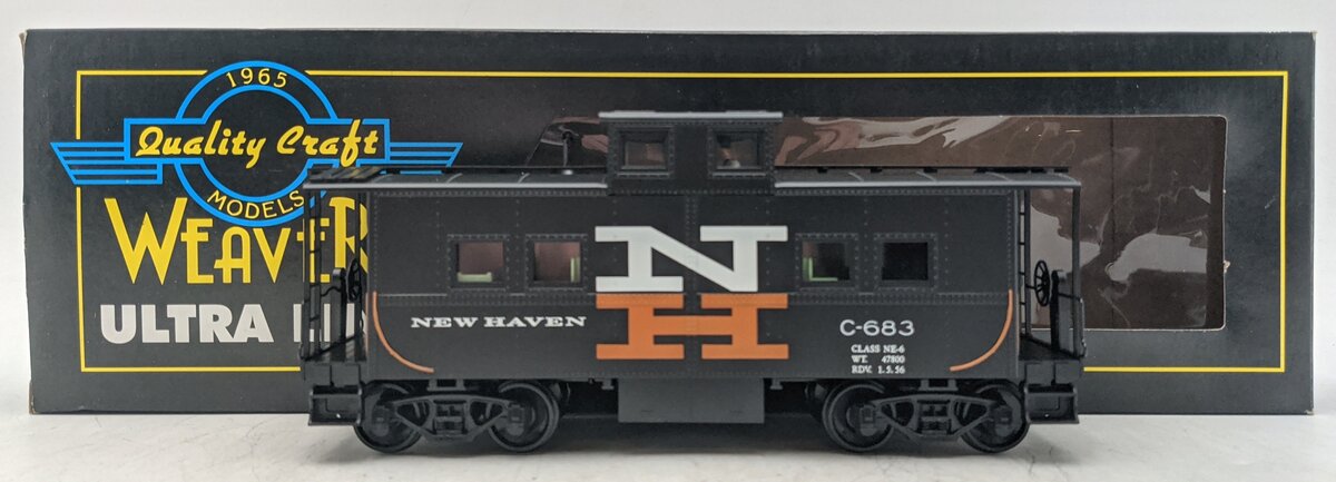 Weaver U2924S O New Haven Northeastern Caboose #C-683 (2-Rail) LN/Box