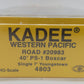 Kadee 4803 HO Scale Western Pacific 40' PS-1 Boxcar #20983 LN/Box