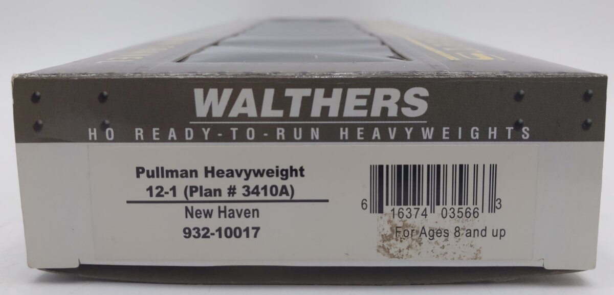 Walthers 932-10017 HO New Haven Pullman Heavyweight 12-1 Passenger Car LN/Box