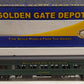 Golden Gate Depot O Southern Pacific "McAndrews" 12-1 Sleeper Car -2 Rail LN/Box