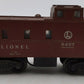 Lionel 6457 Vintage O SP Style Illuminated Caboose with Diecast Smokejack VG