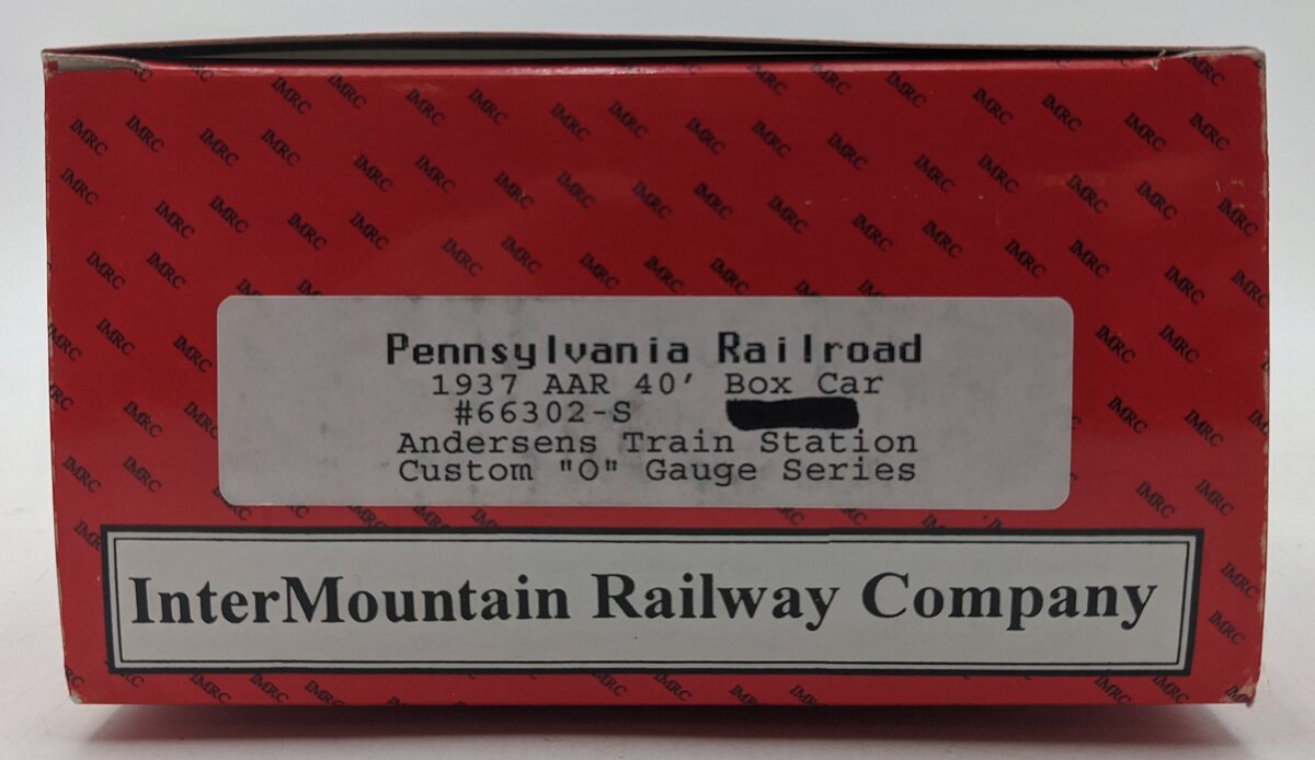InterMountain 66302-S O Pennsylvania Railroad AAR 40' Boxcar #66302 (2-Rail) LN/Box