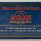Atlas 7454-6 O Pennsylvania Railroad USRA Single-Sheathed Boxcar #45525 (2-Rail) NIB