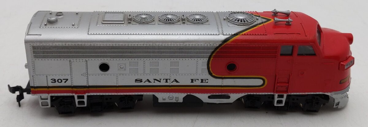 Bachmann HO Santa Fe F9 Powered Diesel Locomotive #307 EX/Box