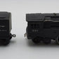 Lionel 221 Vintage O NYC Dreyfuss Black 2-6-4 Steam Locomotive & 221W EX