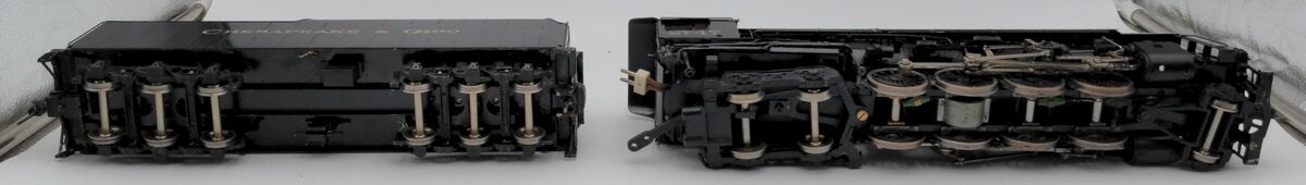 KTM Scale Models O Brass Chesapeake & Ohio Steam Locomotive #2747 Custom/Box