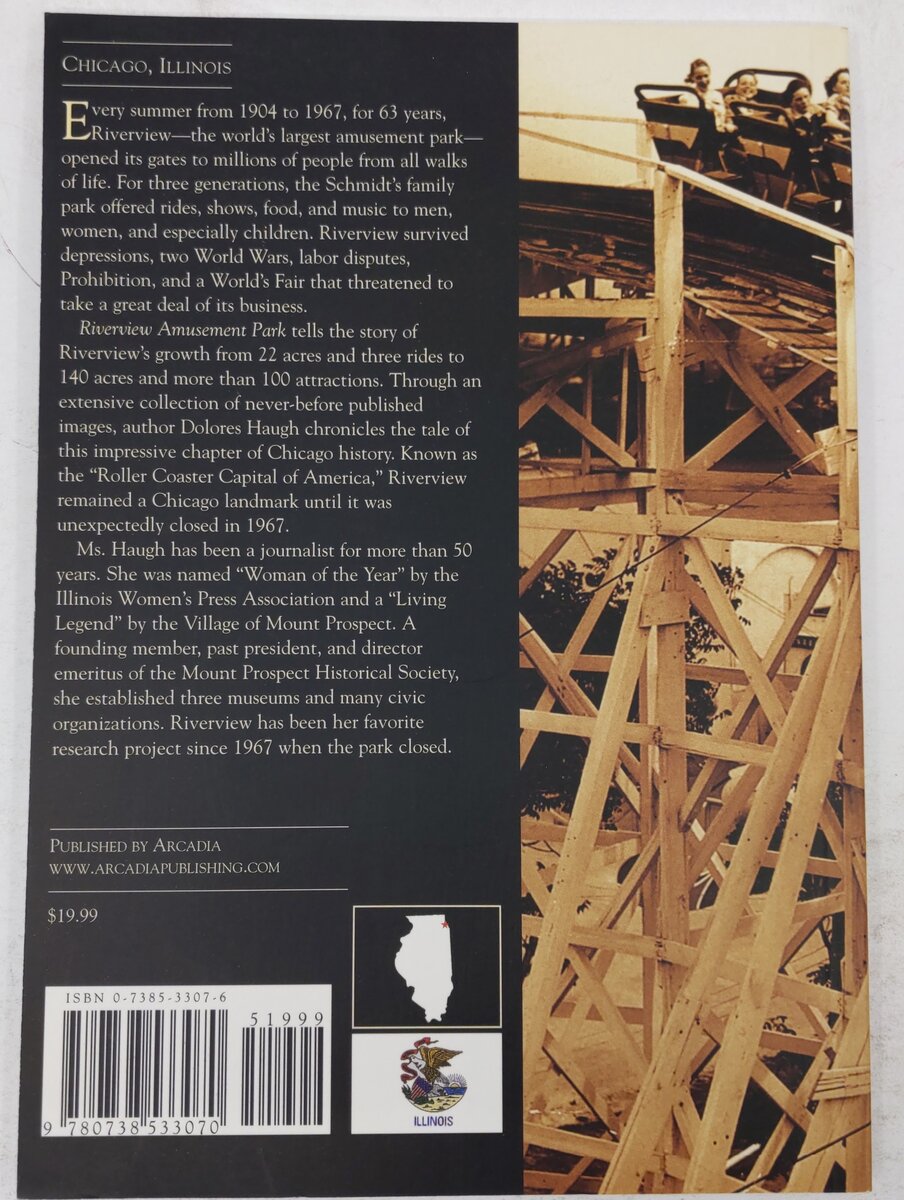 Riverview Amusement Park Paperback Book By Dolores Haugh EX