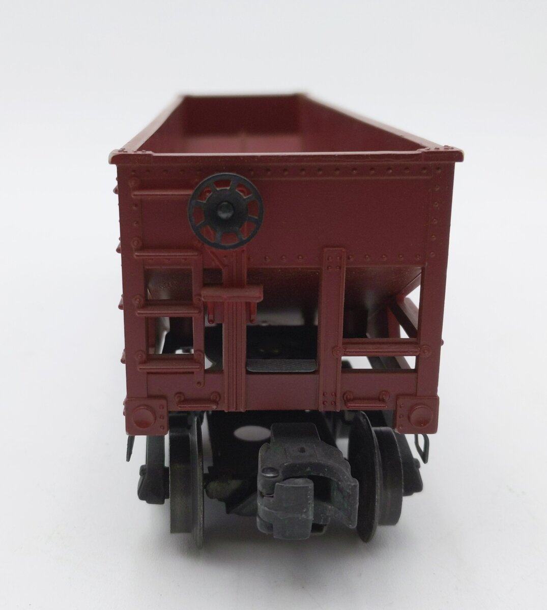 Lionel 6456 Vintage O Lehigh Valley Maroon 2-Bay Hopper Car #25000 EX