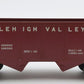 Lionel 6456 Vintage O Lehigh Valley Maroon 2-Bay Hopper Car #25000 EX