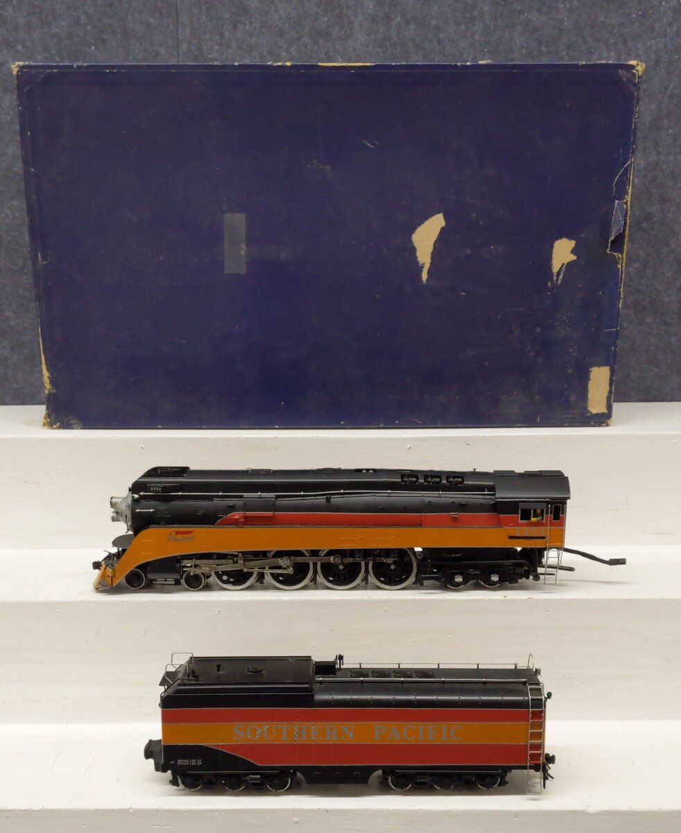 KTM Scale Models 4454 O 2-Rail BRASS Southern Pacific Steam Loco & Tender #4454 EX/Box