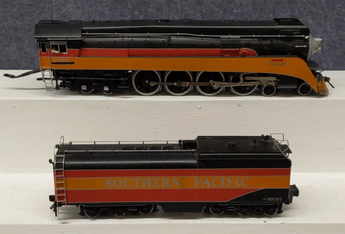 KTM Scale Models 4454 O 2-Rail BRASS Southern Pacific Steam Loco & Tender #4454 EX/Box