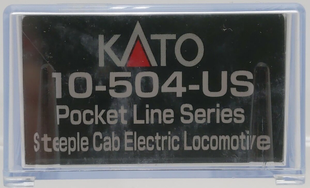 Kato 10-504-US N Kato Traction KATR 2-Axle Steeple Cab Electric Locomotive #50 NIB
