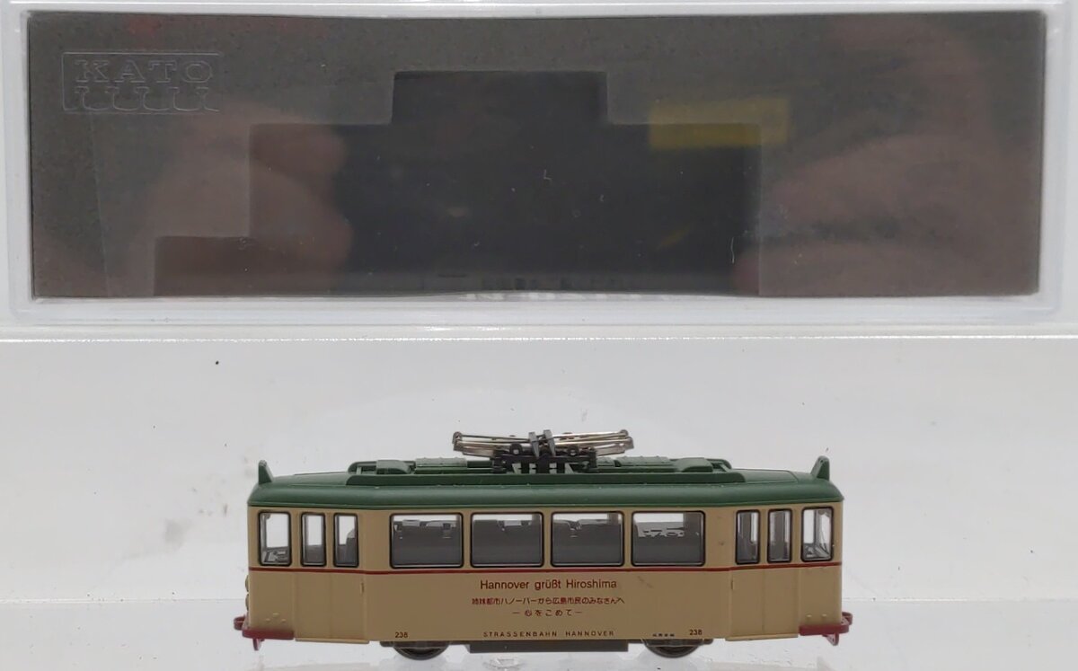 Kato 14-071-1 N Scale Electric Street Car #238 LN/Box