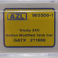 American Z-Line 905500-1 Z GATX Trinity 31K Gallon Modified Tank Car #211600 LN/Box