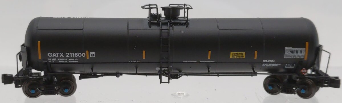 American Z-Line 905500-1 Z GATX Trinity 31K Gallon Modified Tank Car #211600 LN/Box