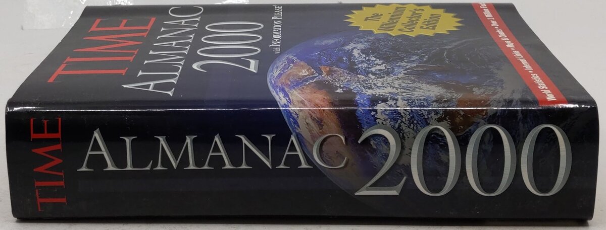 Time Almanac 2000 With Information Please Hardcover Book By Borgna Brunner VG