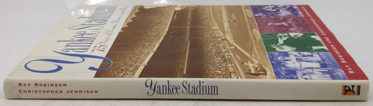 Yankee Stadium 75 Years Hardcover Book By Ray Robinson and Christopher Jennison VG