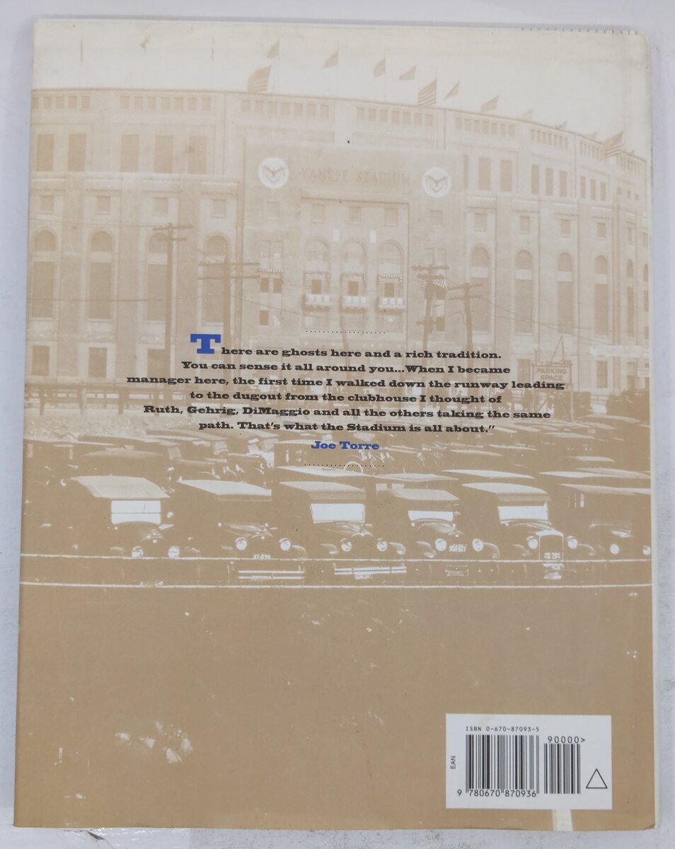 Yankee Stadium 75 Years Hardcover Book By Ray Robinson and Christopher Jennison VG