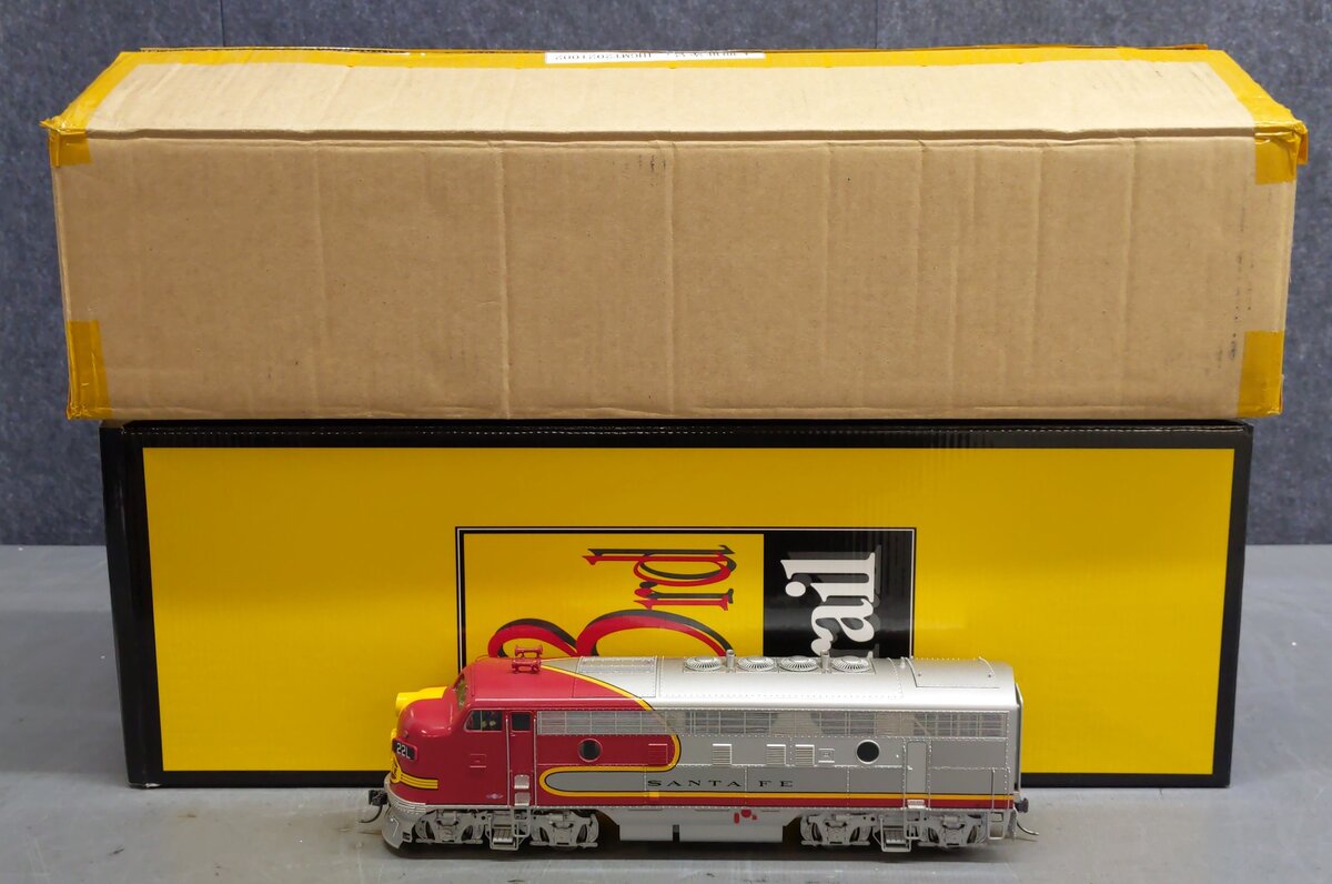 Sunset Models O Gauge ATSF EMD F7 2-Rail Diesel Locomotive #22L NIB