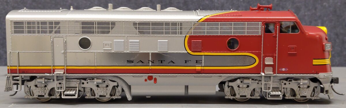 Sunset Models O Gauge ATSF EMD F7 2-Rail Diesel Locomotive #22C NIB