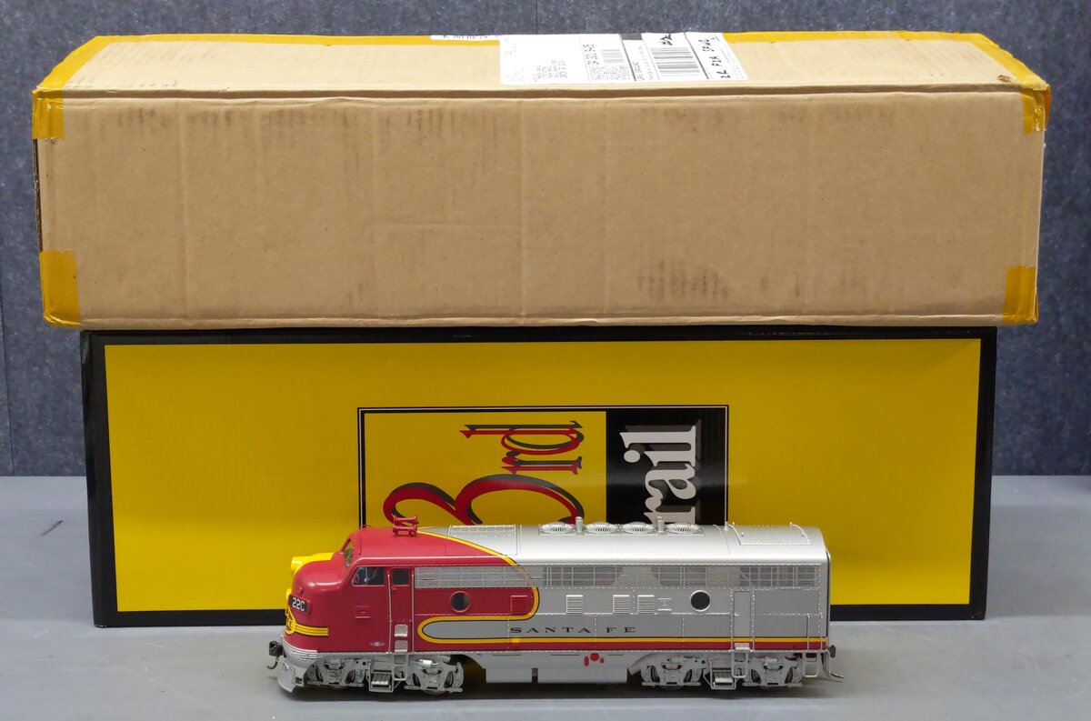 Sunset Models O Gauge ATSF EMD F7 2-Rail Diesel Locomotive #22C NIB