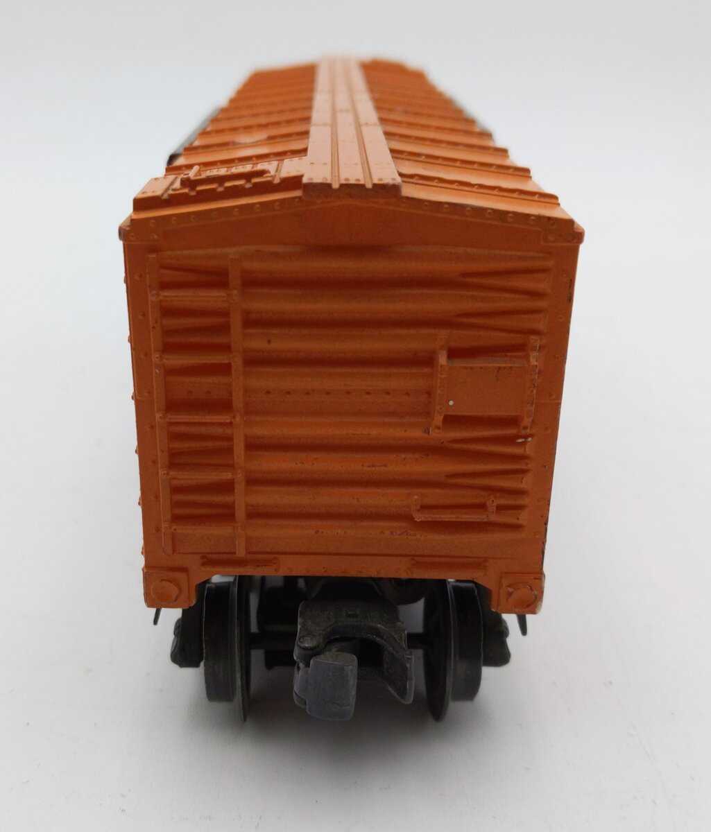 Lionel X2454 Vintage O Pennsylvania Railroad Boxcar w/ Orange Door - 1946 EX