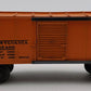 Lionel X2454 Vintage O Pennsylvania Railroad Boxcar w/ Orange Door - 1946 EX