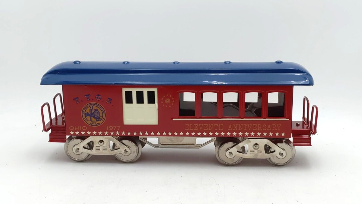 McCoy 1977 Standard Gauge TCA Ohio Combo Car LN/Box