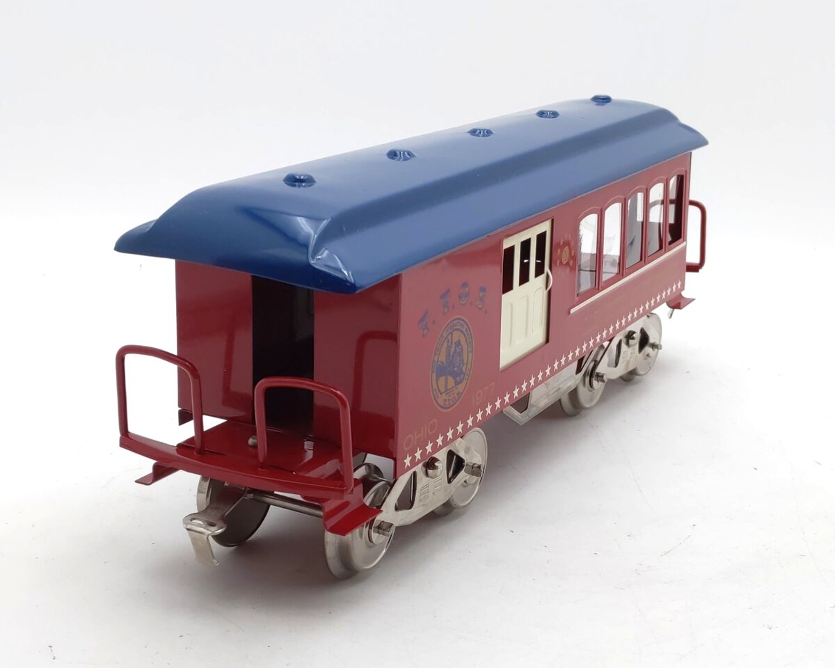 McCoy 1977 Standard Gauge TCA Ohio Combo Car LN/Box