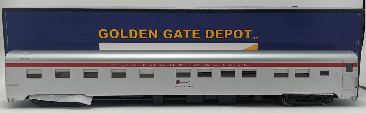 Golden Gate Depot O Southern Pacific Aluminum 10-6 Sleeper Car #9038 (2-Rail) EX/Box