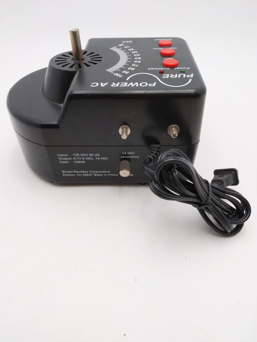 MRC AH501 O Scale 130 Watt Pure Power Transformer