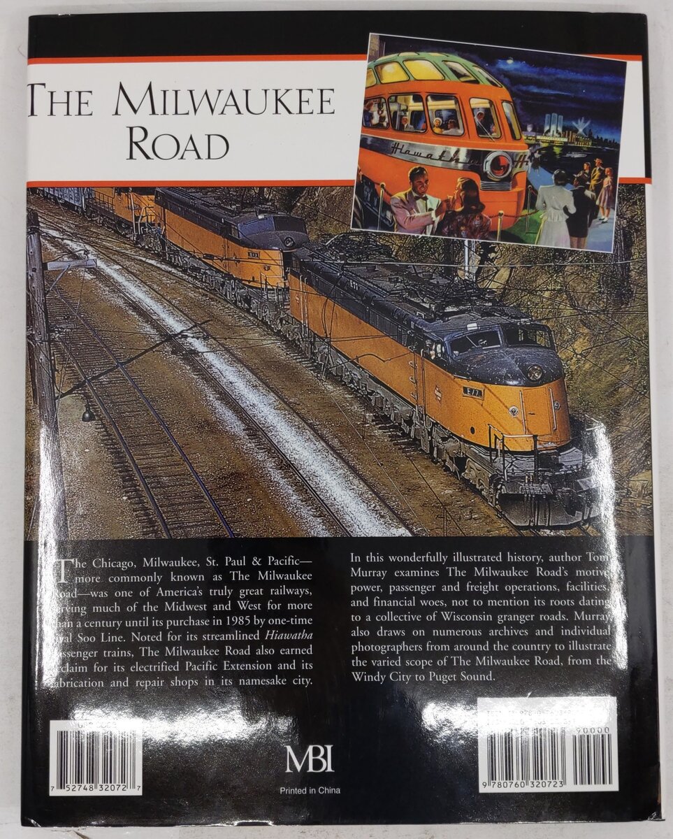 The Milwaukee Road  Hardcover Book By Tom Murray EX