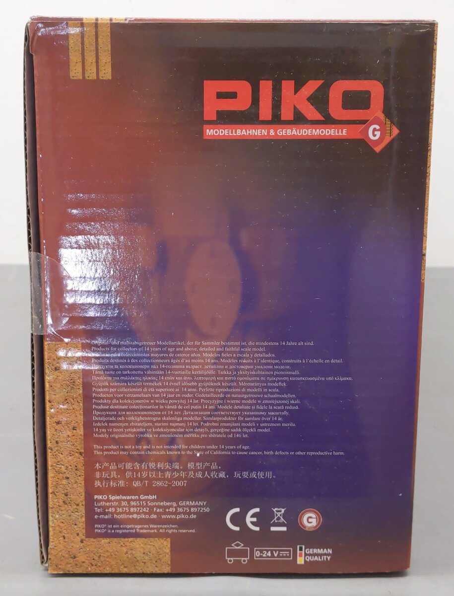 Piko 37401 G D-Ticket DB VI BR182 Taurus Electric Locomotive
