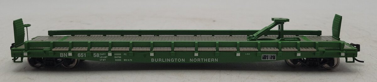 Walthers 910-5128 HO Burlington Northern 53' GSC Piggyback Service Flatcar