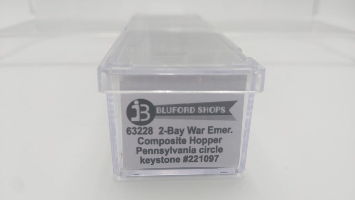 Bluford Shops 63228 N Pennsylvania 2-Bay War Emergency Composite Hopper #221097