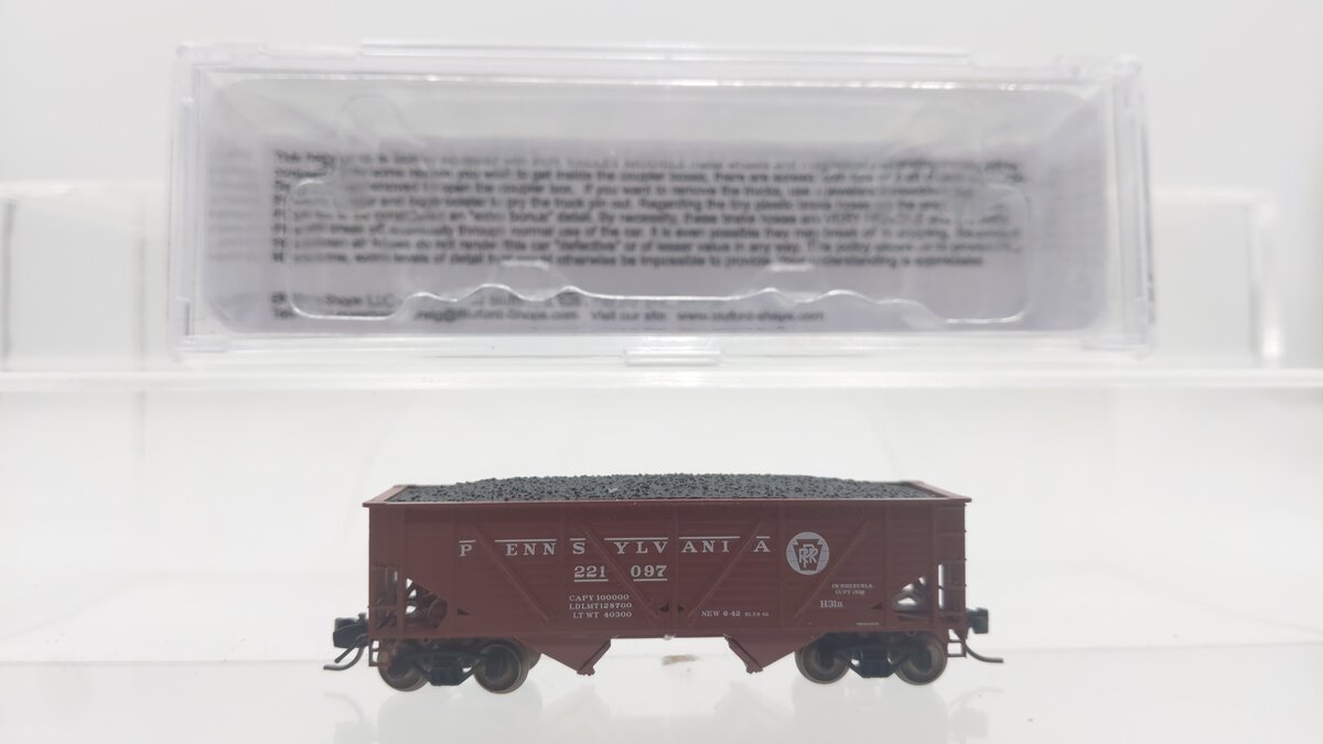 Bluford Shops 63228 N Pennsylvania 2-Bay War Emergency Composite Hopper #221097