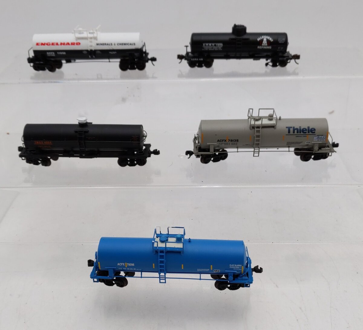 Bachmann & Atlas N Scale Tank Cars [5] EX