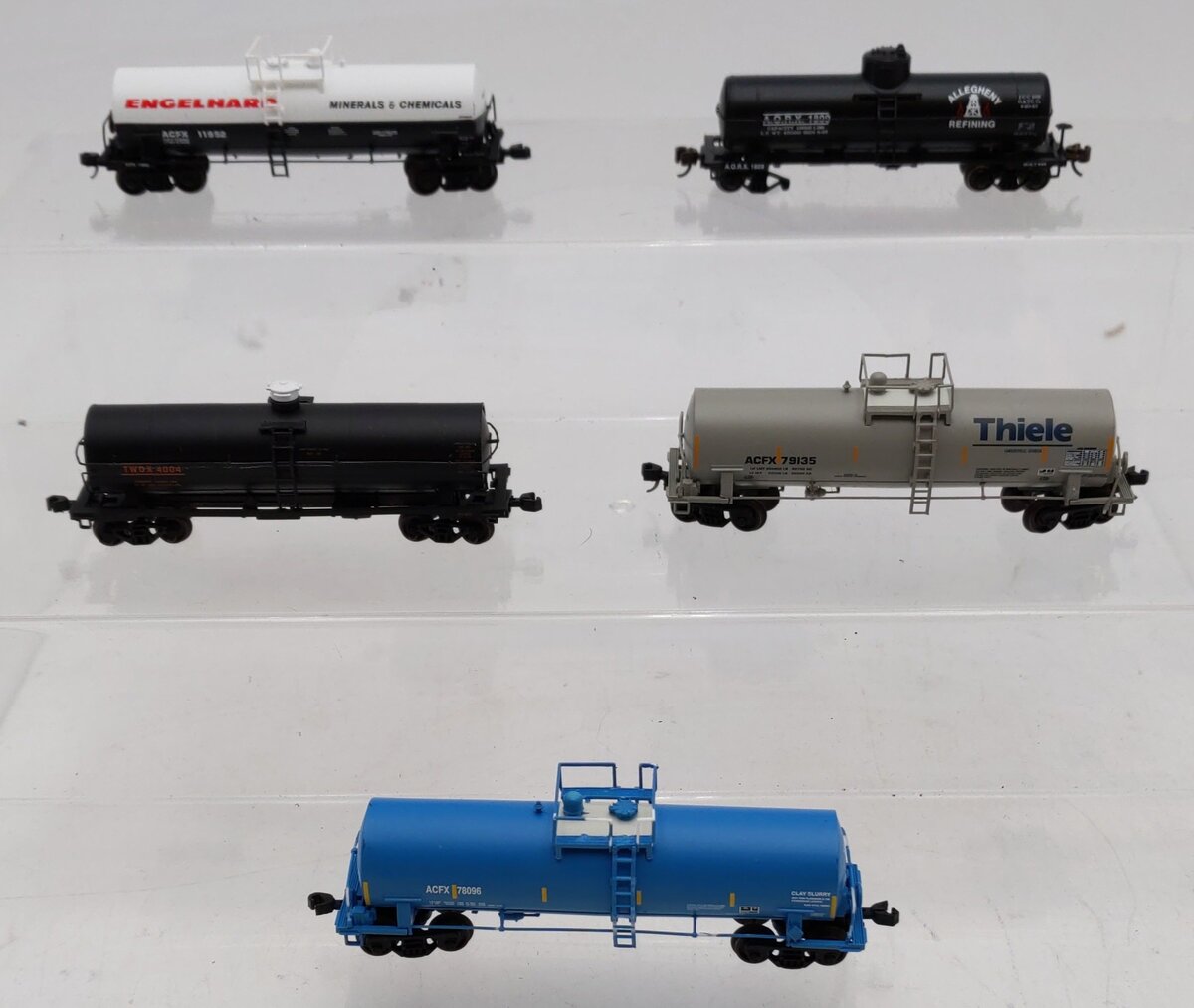 Bachmann & Atlas N Scale Tank Cars [5] EX