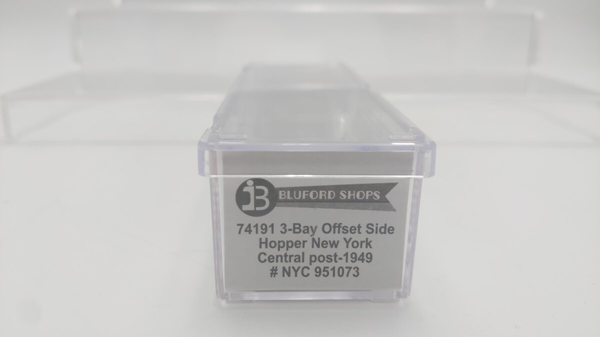 Bluford Shops 74191 N New York Central 70 Ton 3-Bay Offset Side Hopper #951073