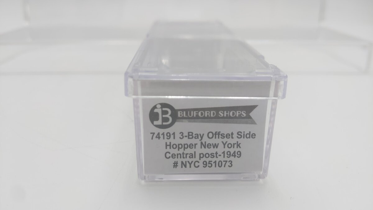 Bluford Shops 74191 N New York Central 70 Ton 3-Bay Offset Side Hopper #951073