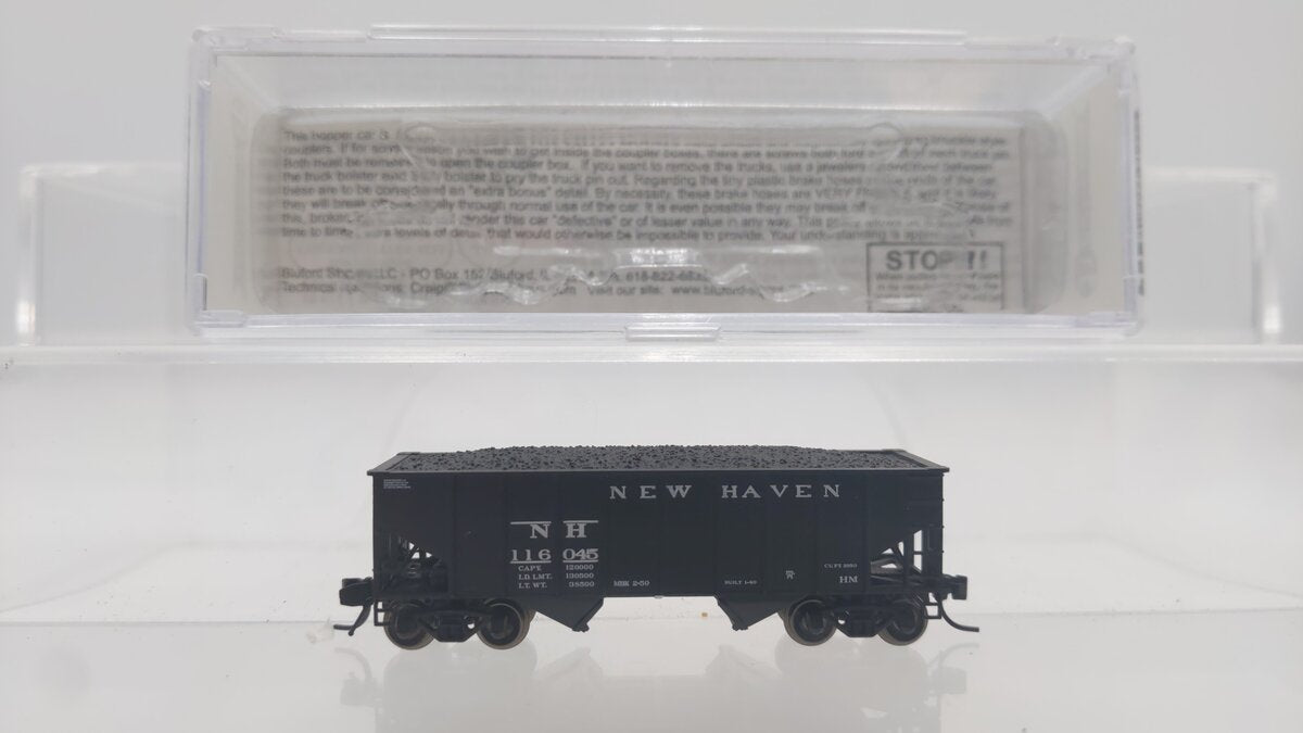 Bluford Shops 65041 N New Haven 8-Panel 2-Bay Open Single Hopper with Load