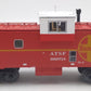 Lionel 6-17673 O Gauge Santa Fe Extended Vision Caboose VG/Box