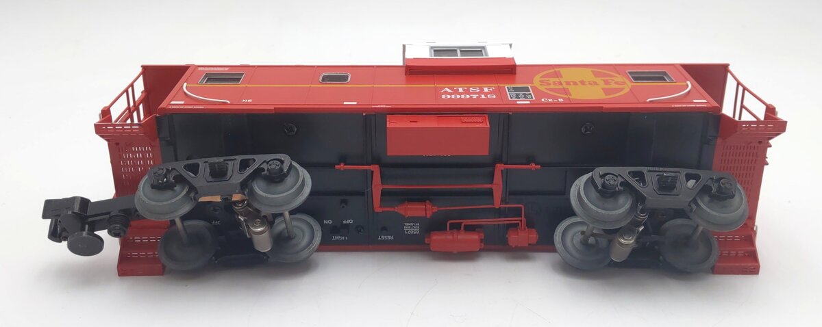 Lionel 6-17673 O Gauge Santa Fe Extended Vision Caboose VG/Box
