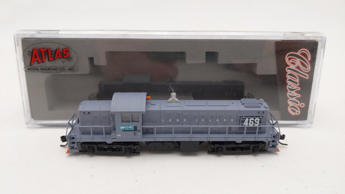 Atlas 40004086 N Long Island Railroad RS-1 Diesel Locomotive #469 EX/Box
