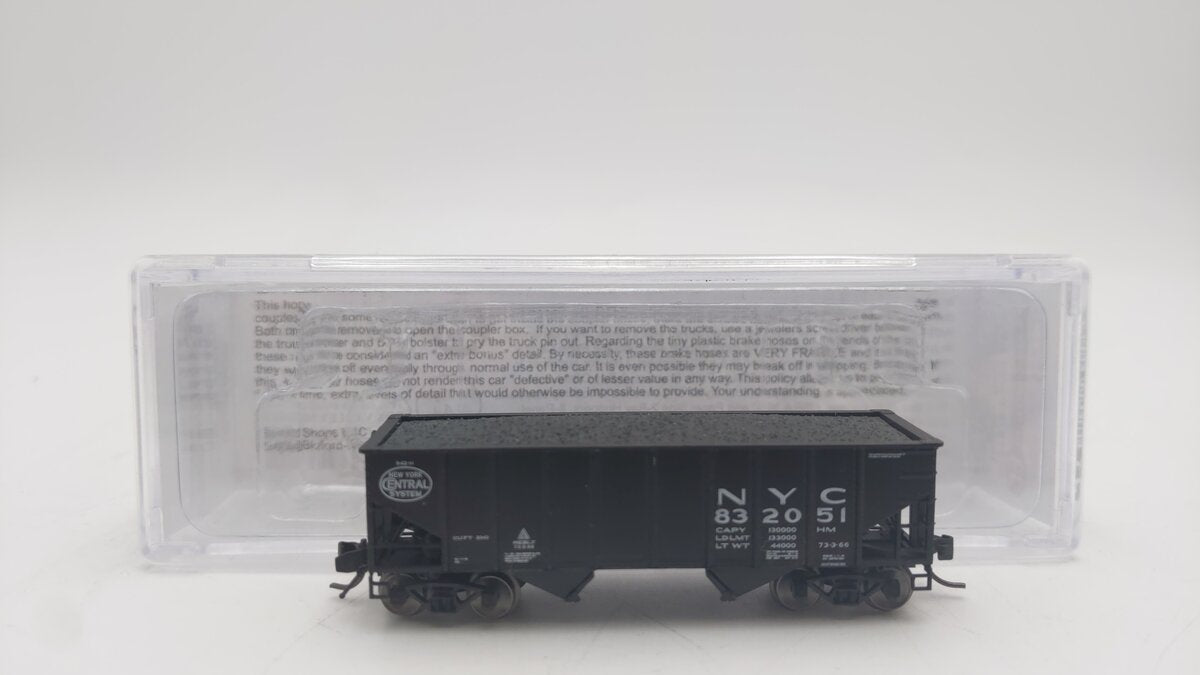 Bluford Shops 65278 N New York Central 8-Panel 2-Bay Hopper #832051 LN/Box
