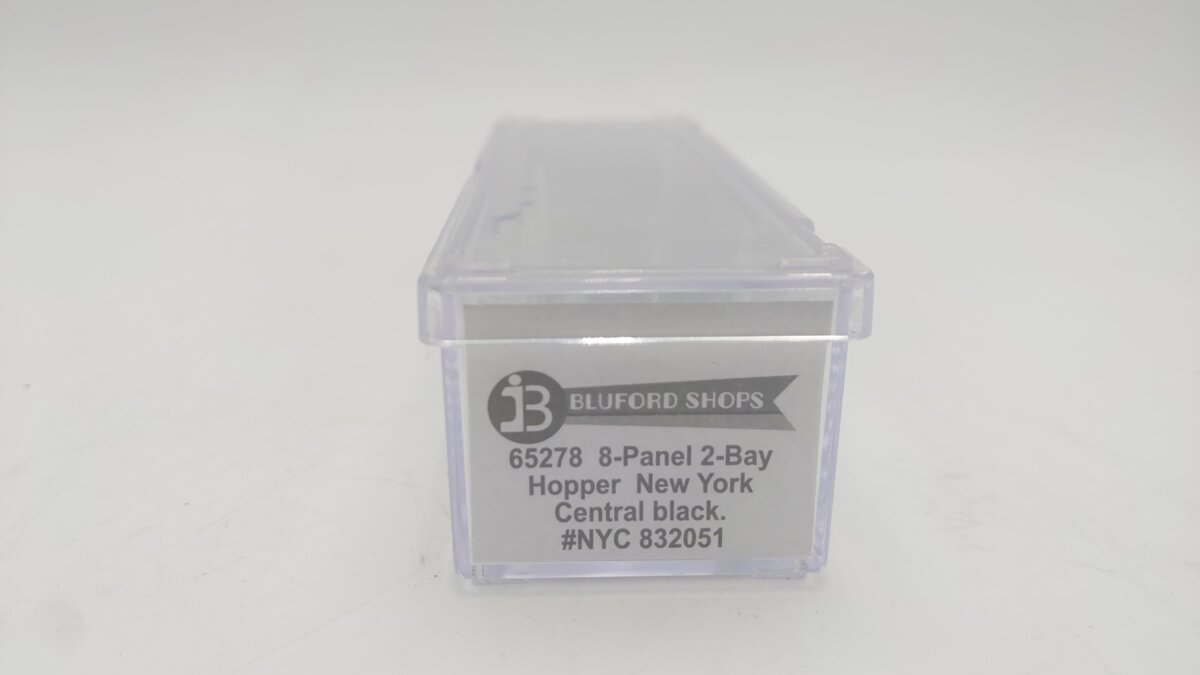 Bluford Shops 65278 N New York Central 8-Panel 2-Bay Hopper #832051 LN/Box