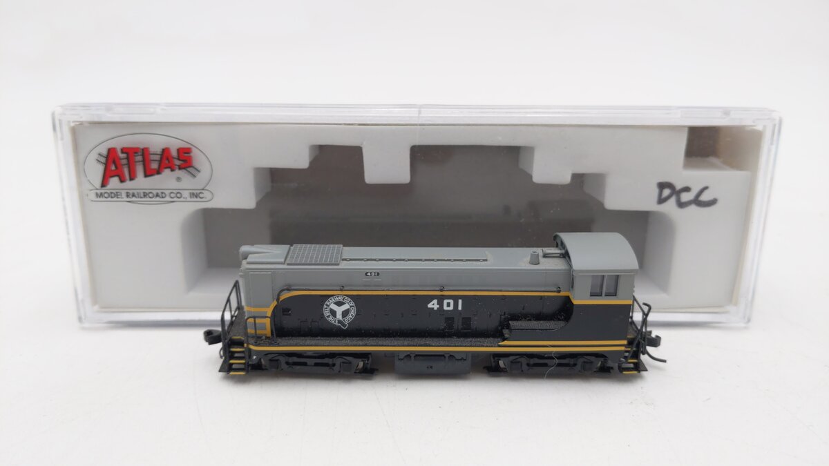 Atlas 40002585 N Belt Railway of Chicago VO-1000 Diesel Locomotive #401 w/DCC