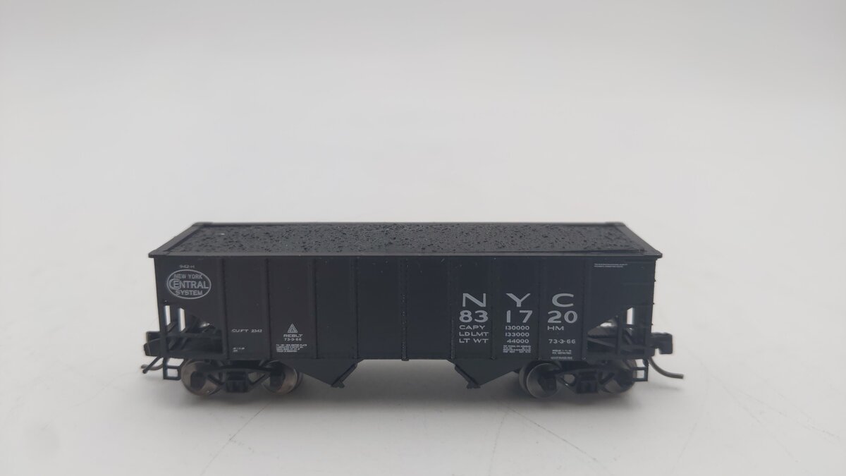 Bluford Shops 65271 N New York Central 8-Panel 2-Bay Hopper #831720