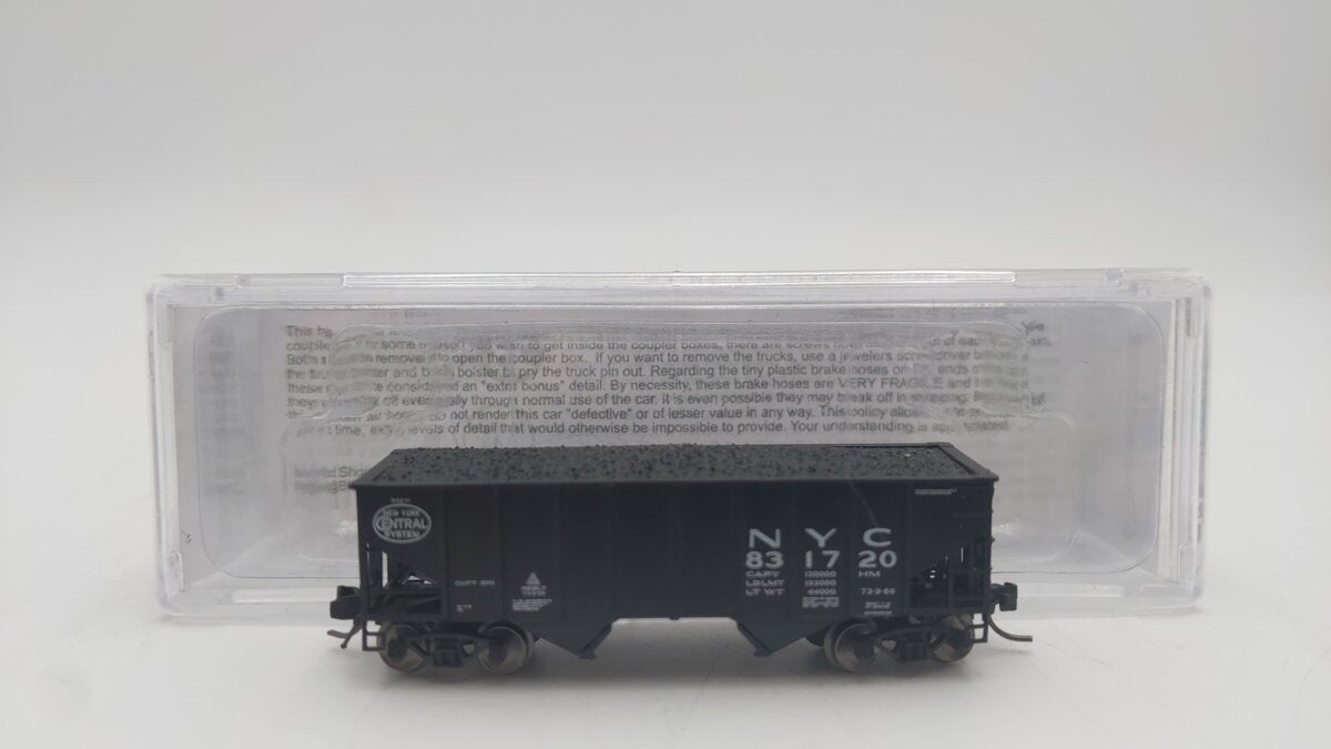 Bluford Shops 65271 N New York Central 8-Panel 2-Bay Hopper #831720