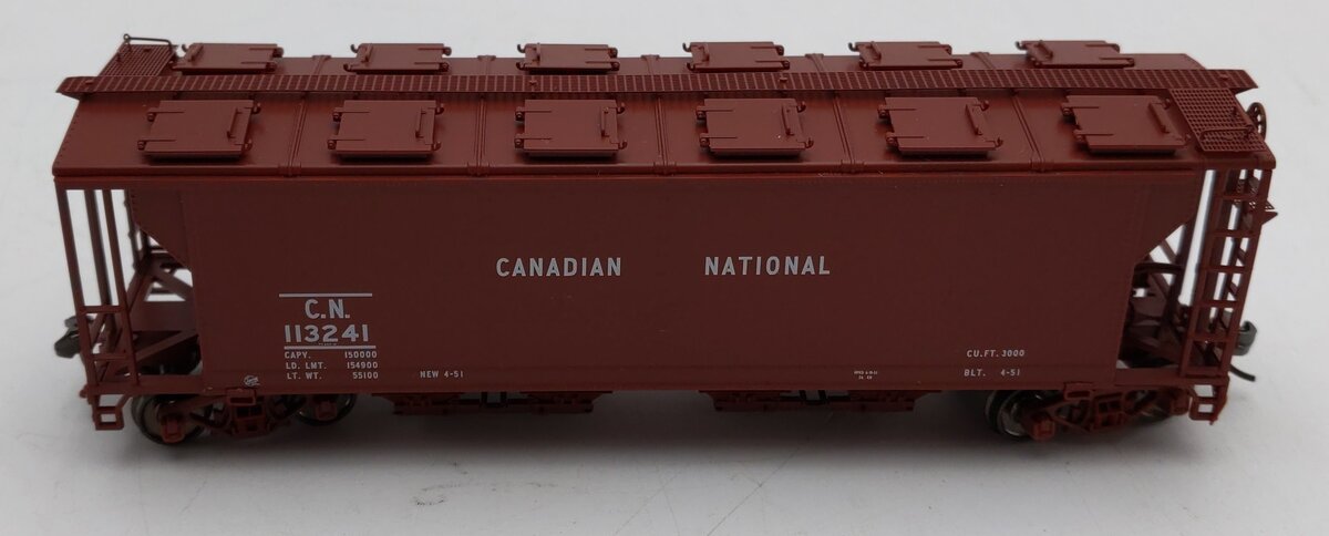 Atlas 20006359 HO CN 12 Hatch Slab Side Covered Hopper #113241